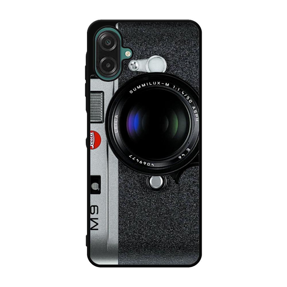 Black M9 Leica Camera Samsung Galaxy A07 Case