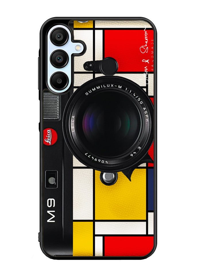 Black M9 Leica Camera Samsung Galaxy A35 5G Case OV9769