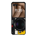Black M9 Leica Camera Motorola Moto RAZR Plus 2025 Case OV9769