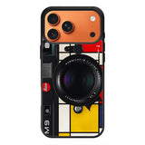Black M9 Leica Camera iPhone 17 Pro Case QC9769