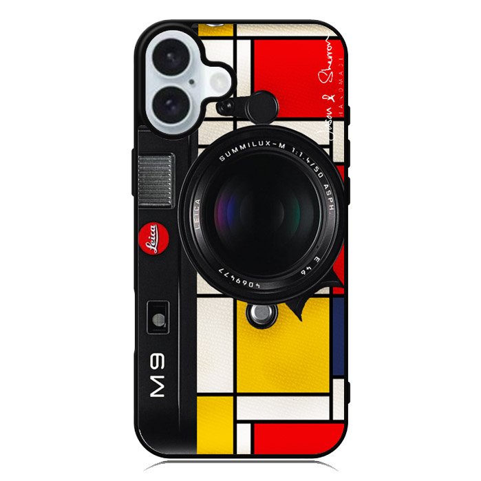 Black M9 Leica Camera iPhone 16 Plus Case QC9769