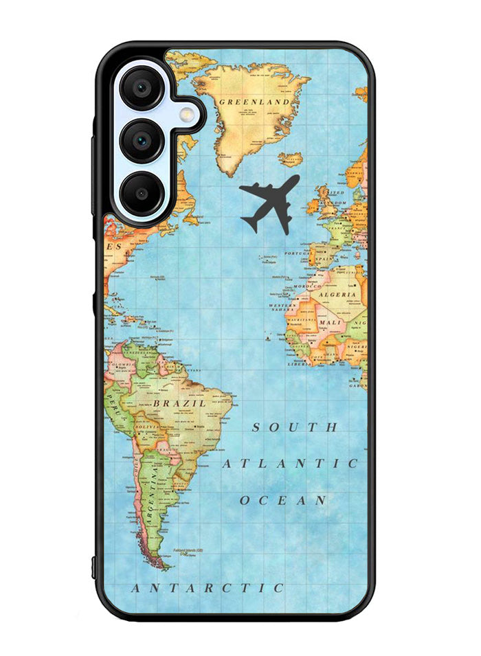 World Map Samsung Galaxy A35 5G Case OV9733