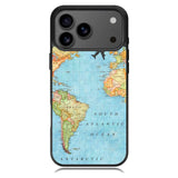 World Map iPhone 17 Pro Case OV9733