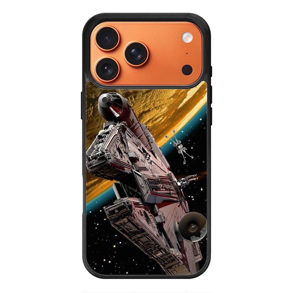 millennium falcon iPhone 17 Pro Case QC9745