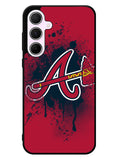 atlanta braves 4th Samsung Galaxy A35 5G Case