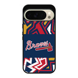 atlanta braves Google Pixel 10 Pro XL Case QC9651
