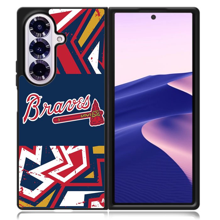 atlanta braves Samsung Galaxy Z Fold 7 Case OV9651