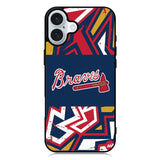 atlanta braves iPhone 16 Case QC9651