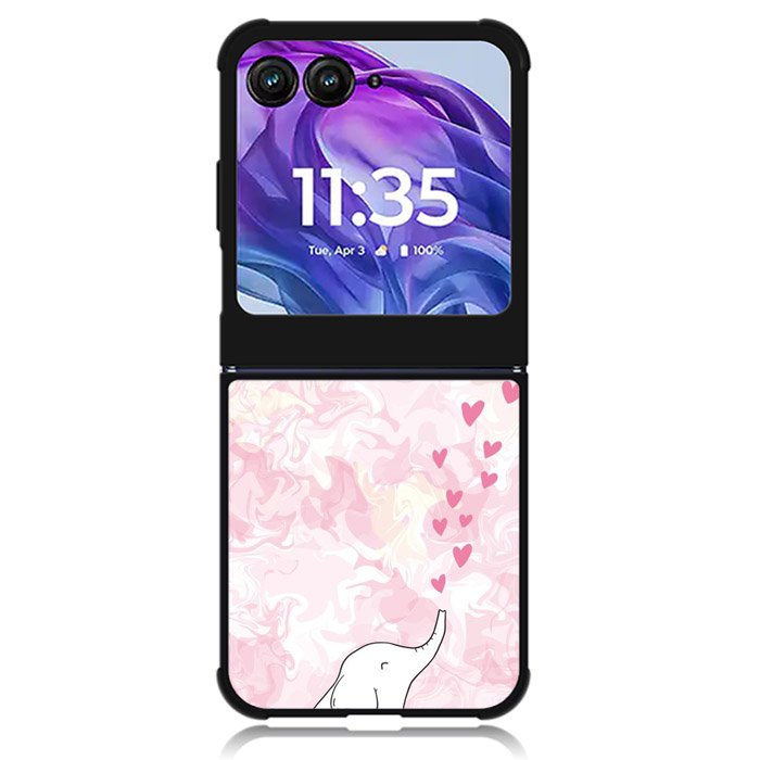 Elephant Motorola Moto Razr Plus 2024 , Moto Razr+ 2024 Case