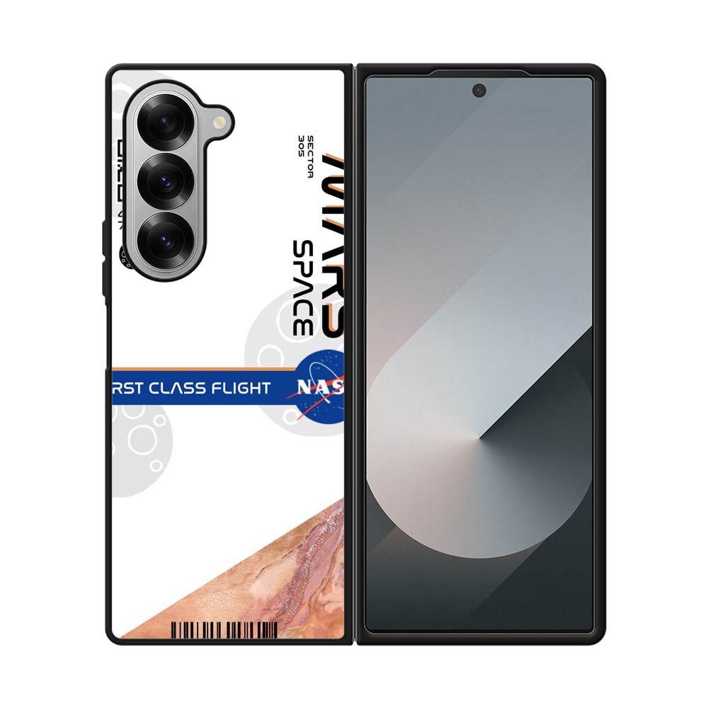 Nasa Mars flight ticket Samsung Galaxy Z Fold 7 5G Case OV9665