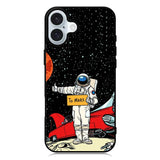 astronaut to mars iPhone 16 Plus Case QC9664