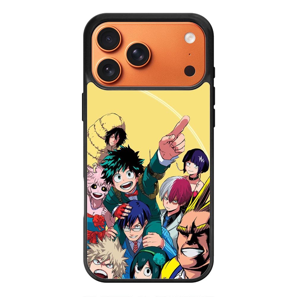 Boku No Hero Academia iPhone 17 Pro Case QC9656