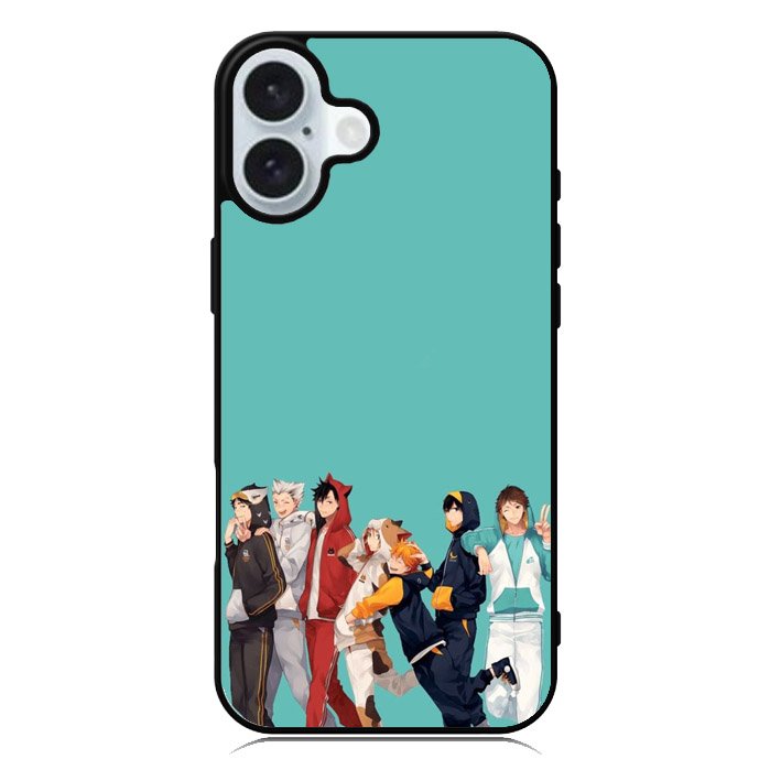 haikyuu iPhone 16 Plus Case QC9639