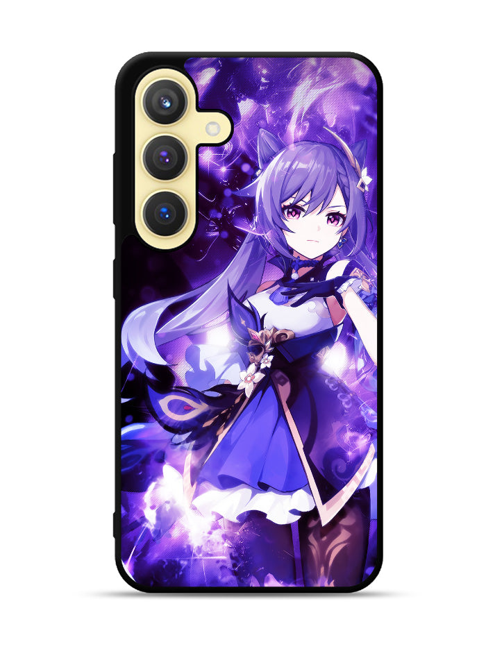 keqing genshin impact Samsung Galaxy S24 Plus 5G , Samsung Galaxy S24+ 5G Case OV9640