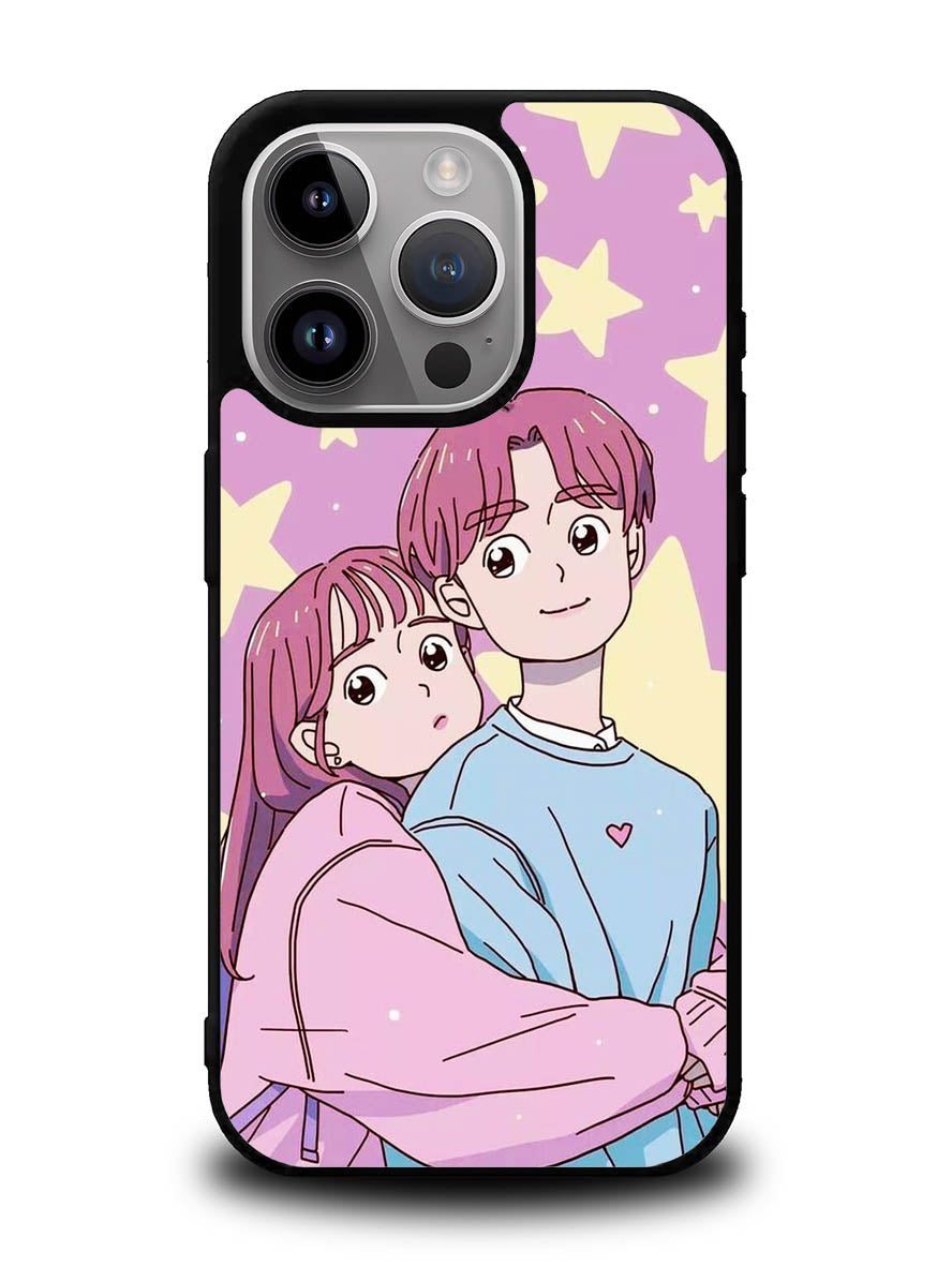 love in draw iPhone 14 Pro Case QC8697