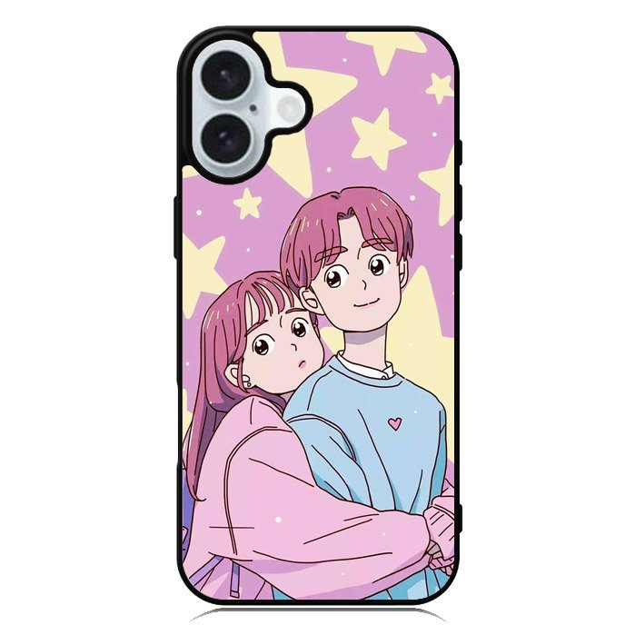 love in draw iPhone 16 Case QC8697
