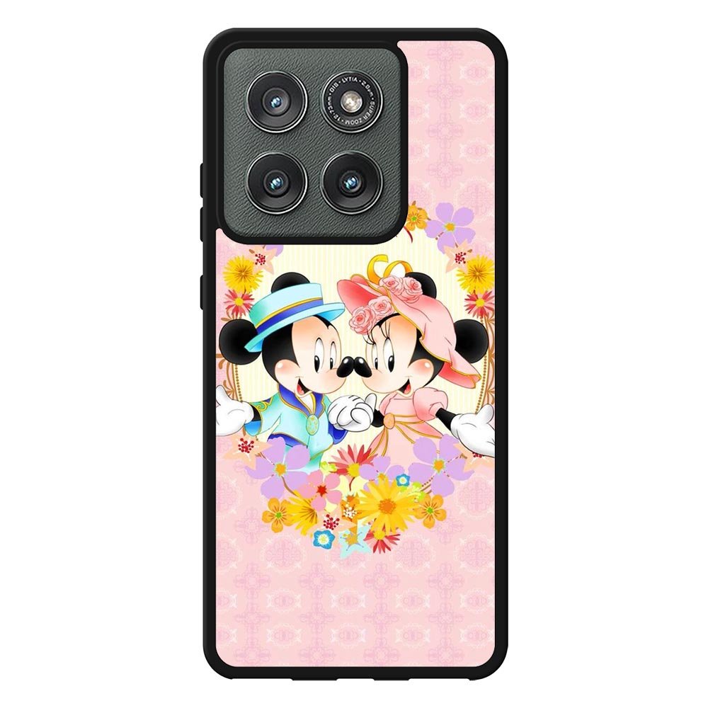 minnie mouse and mickey mouse Motorola Moto Edge 2025 Case QC8690