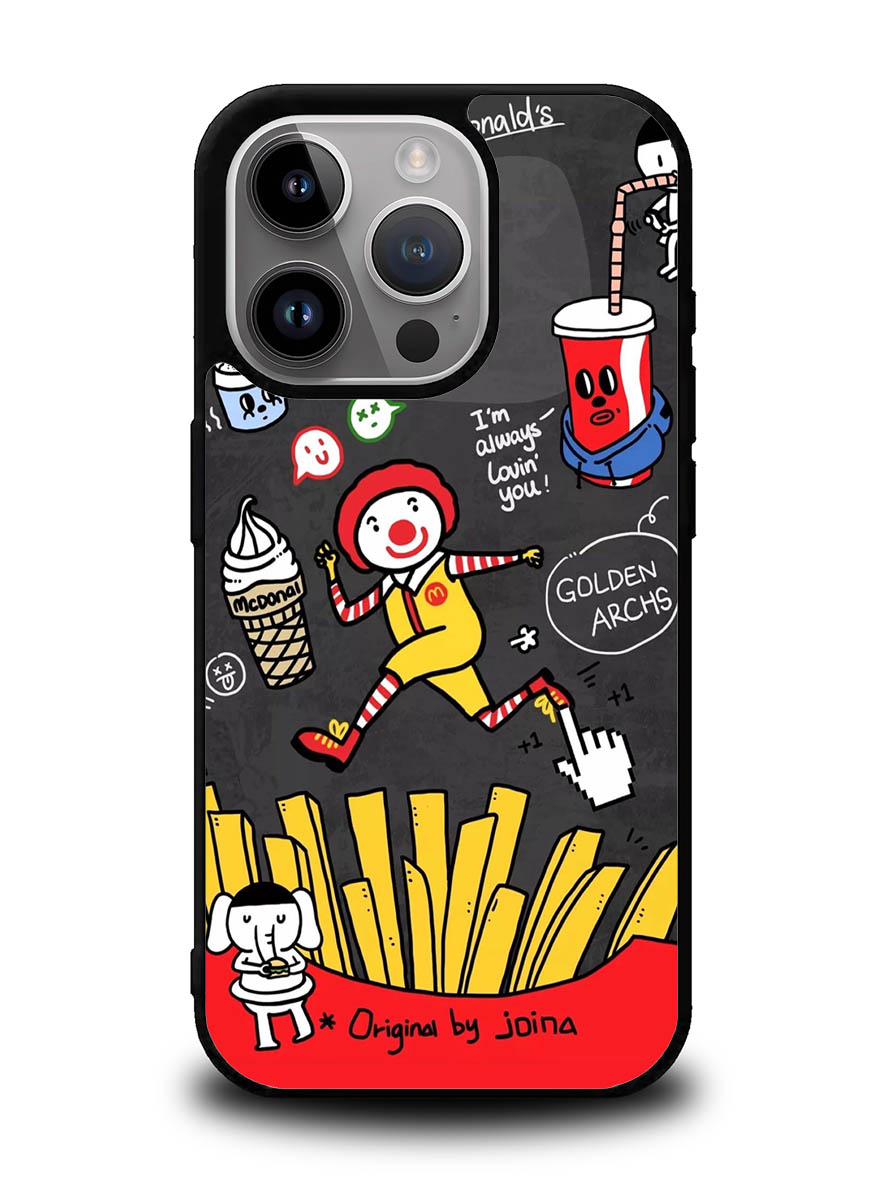 mcd art iPhone 14 Pro Case QC8689