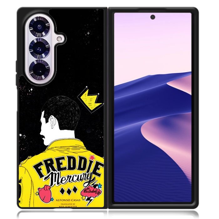 Queen Freddie Mercury Samsung Galaxy Z Fold 7 Case OV8686