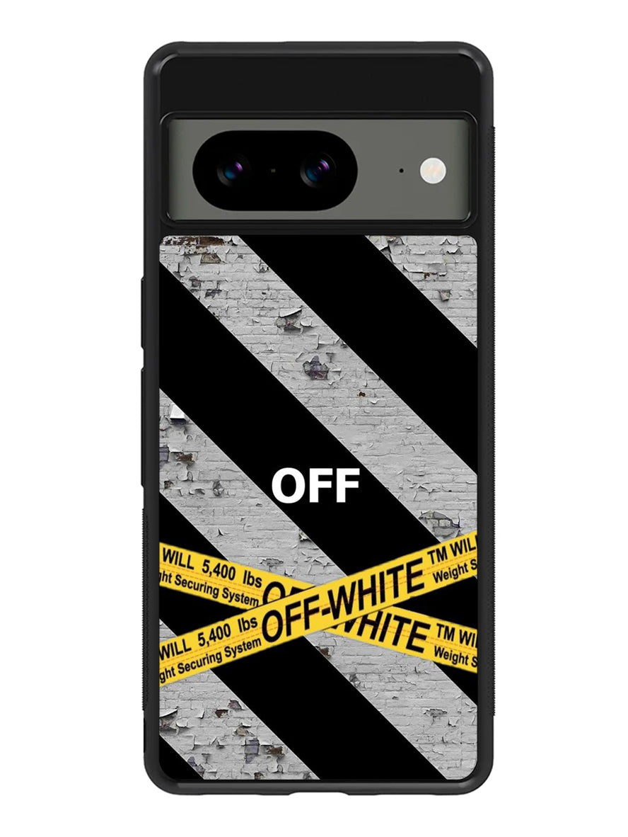 Black and grey Google Pixel 8 Case QC8753