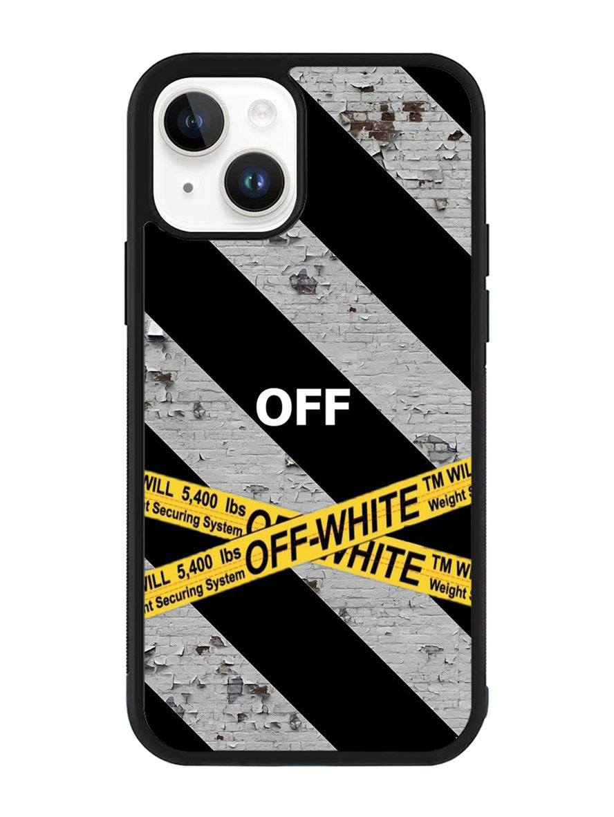 Black and grey iPhone 15 Plus Case OV8753