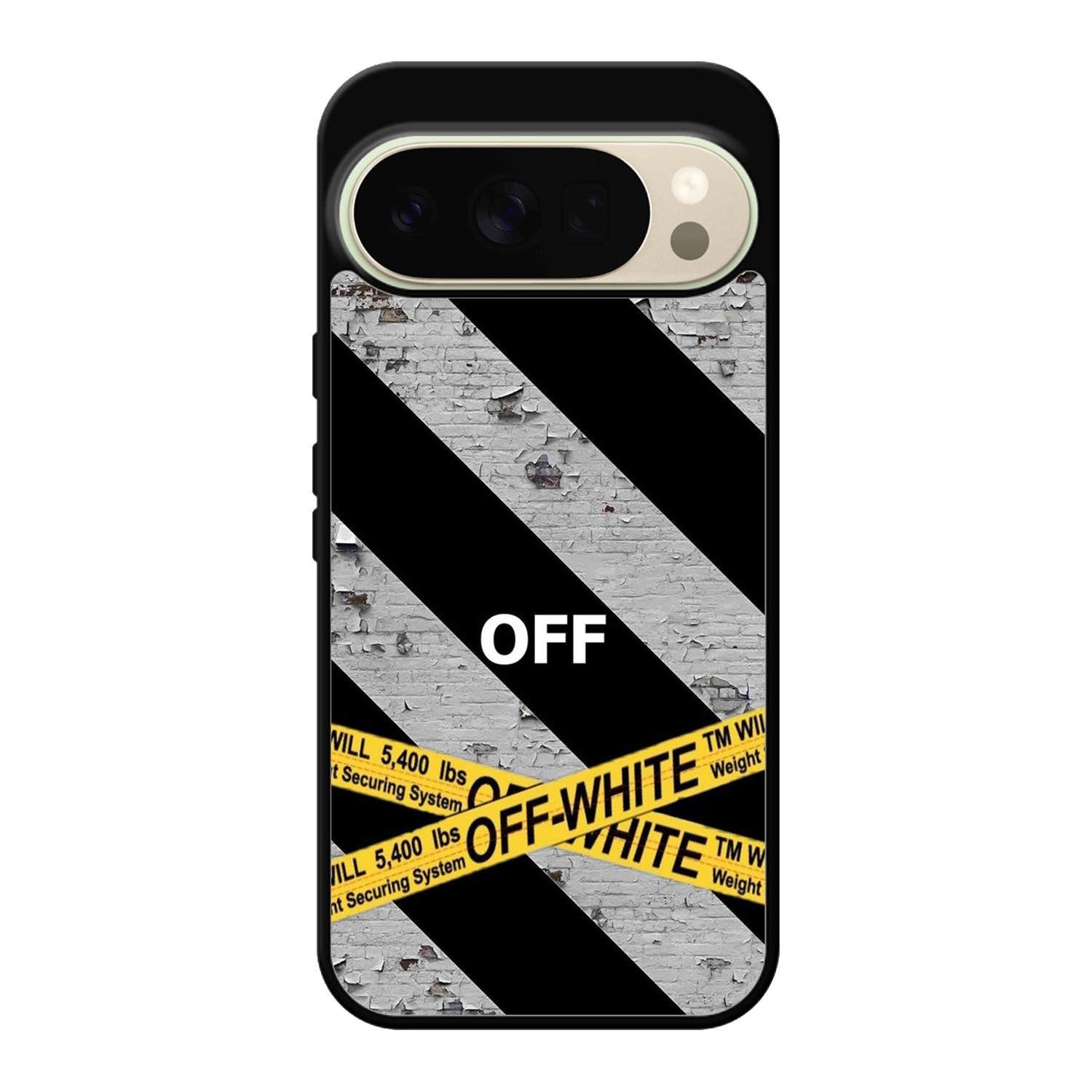 Black and grey Google Pixel 10 Pro XL Case OV8753