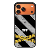 Black and grey iPhone 17 Pro Case OV8753