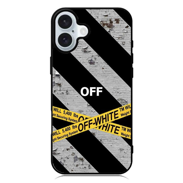 Black and grey iPhone 16 Plus Case QC8753
