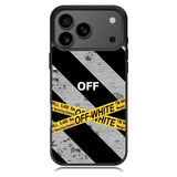 Black and grey iPhone 17 Pro Case OV8753