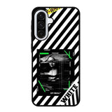 Black and white Samsung Galaxy A56 5G Case OV8752