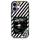 Black and white iPhone 17 Case OV8752