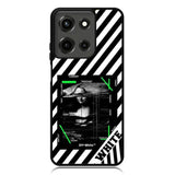 Black and white Motorola Moto G 5G 2025 Case OV8752