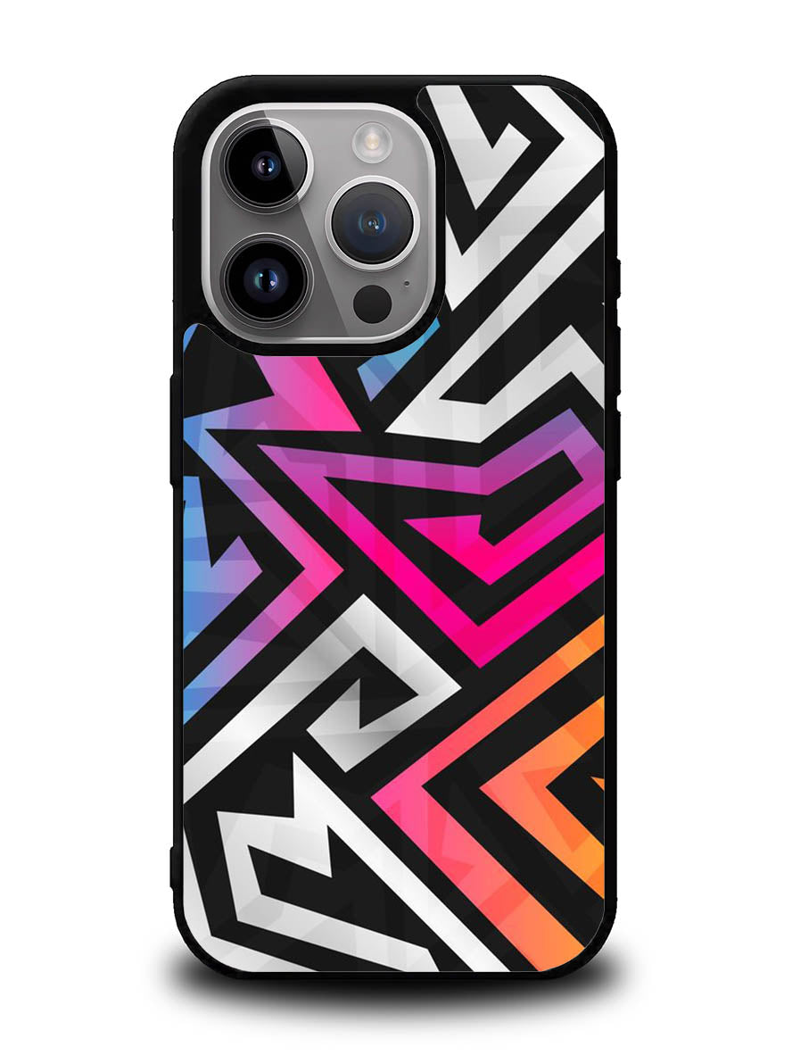 Abstract Art iPhone 14 Pro Max Case QC8745
