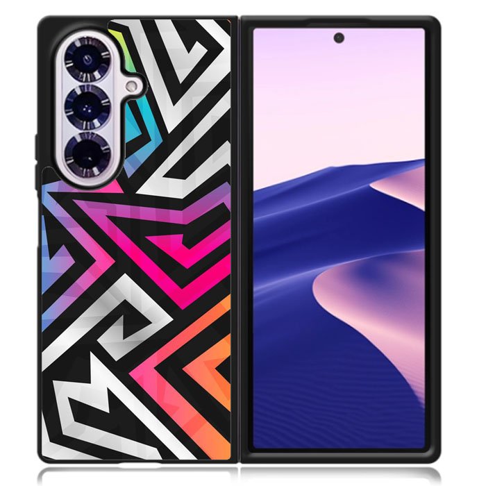 Abstract Art Samsung Galaxy Z Fold 7 Case OV8745