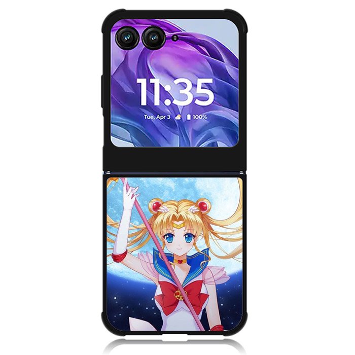 Sailor Moon 3rd Motorola Moto Razr Plus 2024 , Moto Razr+ 2024 Case