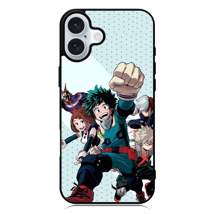 My Hero Academia iPhone 16 Plus Case QC8709