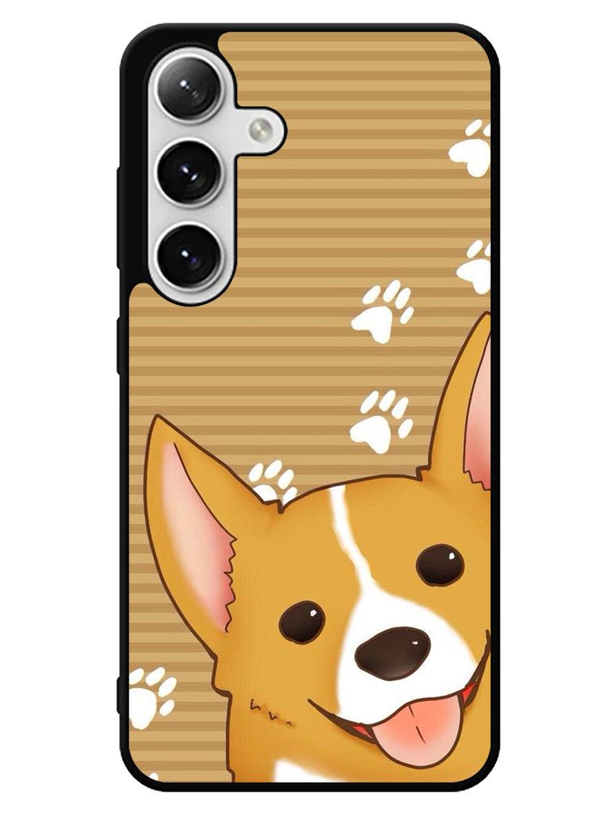 Dog Cute Samsung Galaxy S25 5G Case