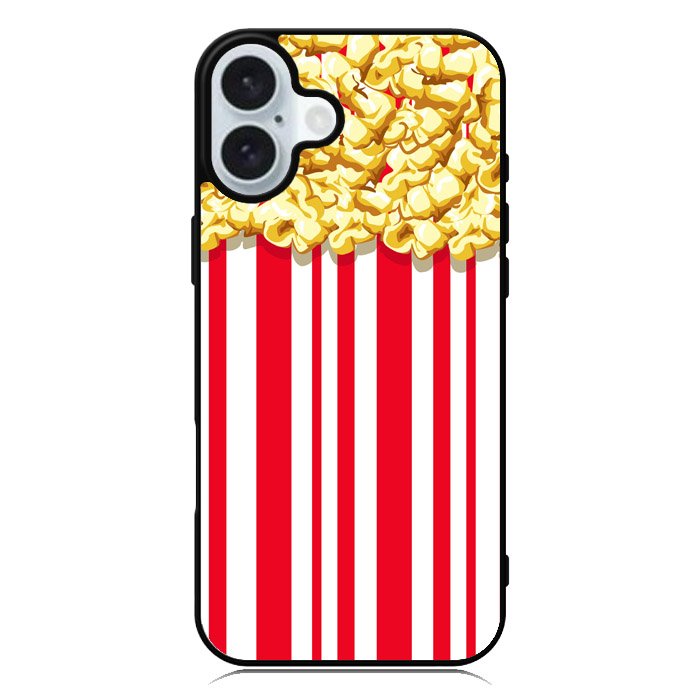 Popcorn pattern iPhone 16 Case QC8703