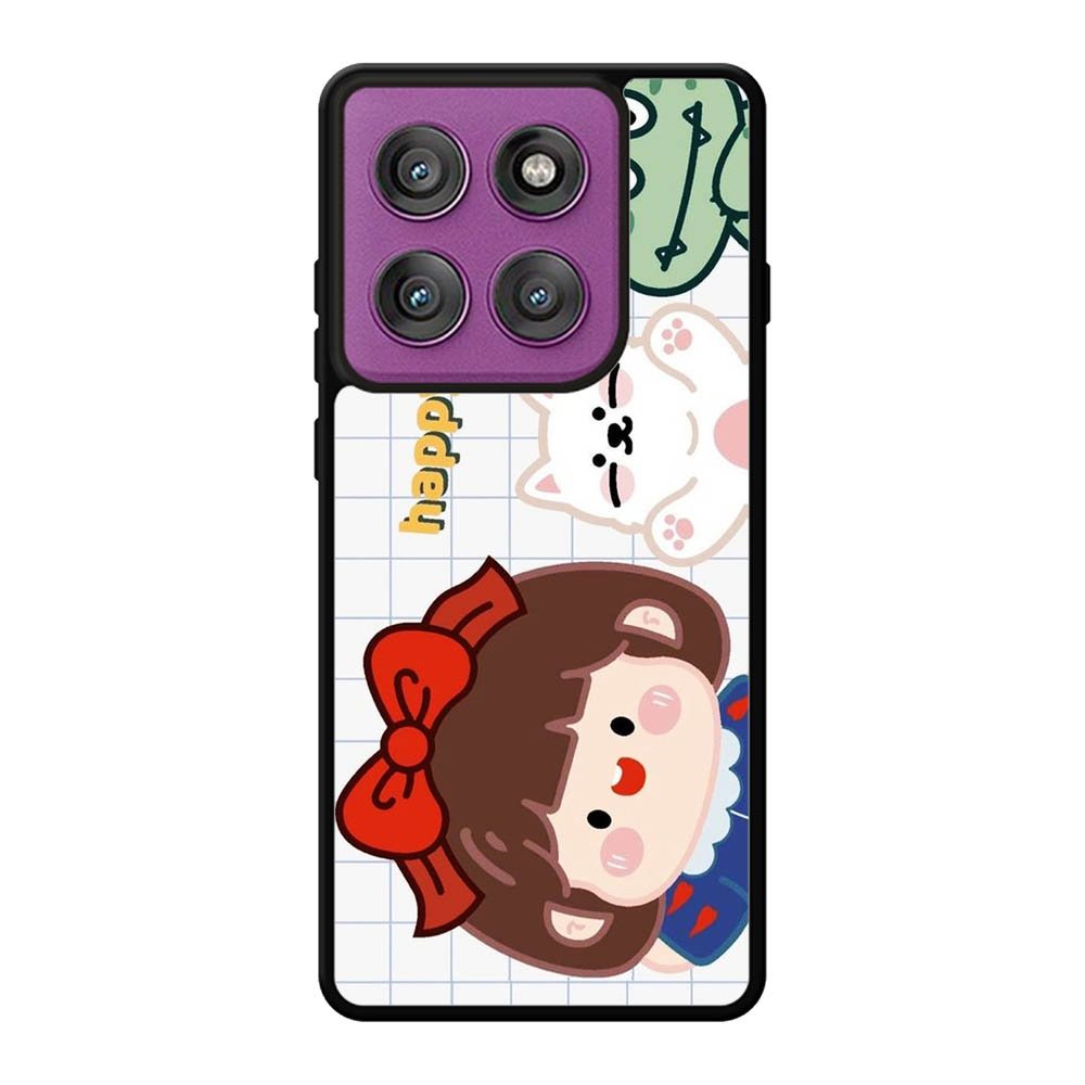 Happy Motorola Moto Edge 60 Pro Case QC8702