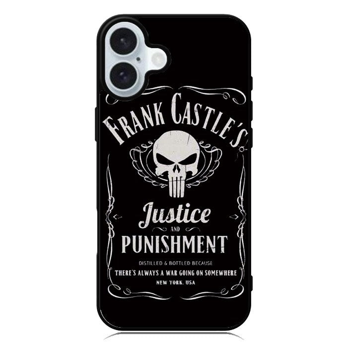Marvel The Punisher iPhone 16 Case QC3363