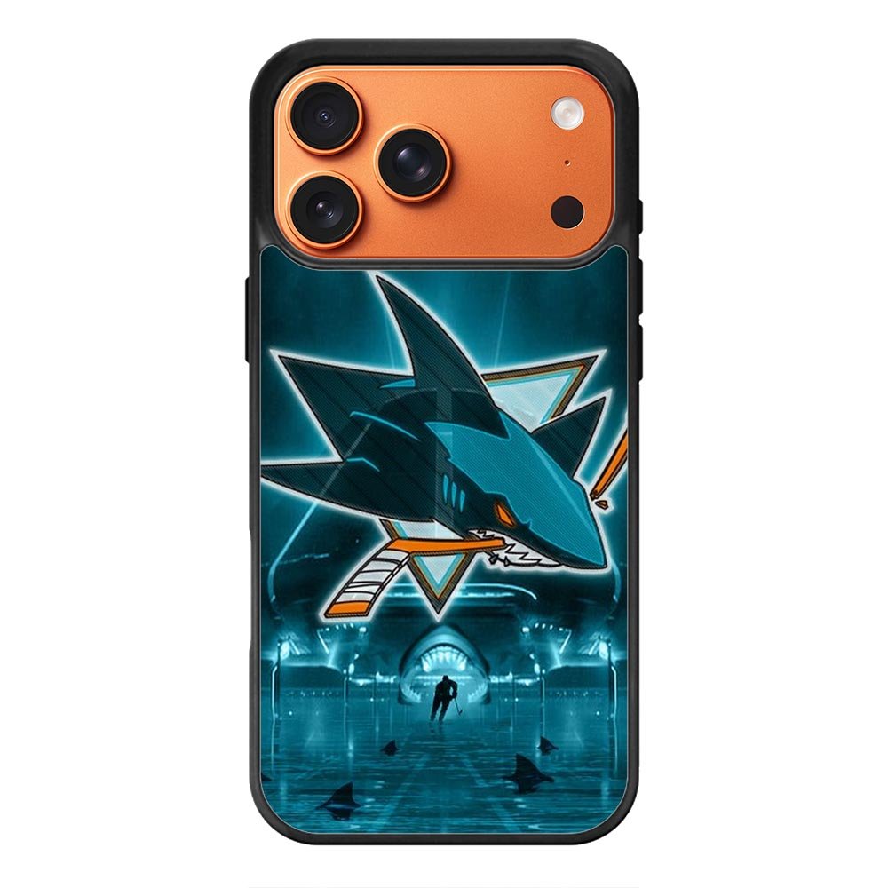 San Jose Shark FiPhone 17 Pro Case QC0717