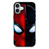 Face Spiderman iPhone 16 Case QC4848