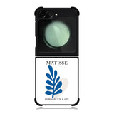 Abstracrt Blue FZ2274 Samsung Galaxy Z Flip 6 2024 5G Case