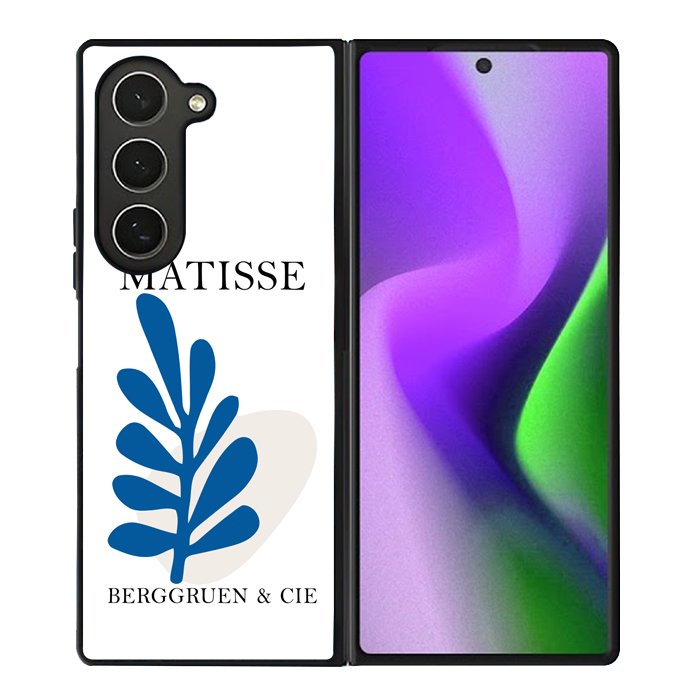 Abstracrt Blue FZ2274 Samsung Galaxy Z Fold 6 2024 5G Case