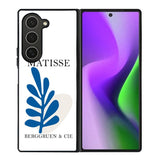 Abstracrt Blue FZ2274 Samsung Galaxy Z Fold 6 2024 5G Case