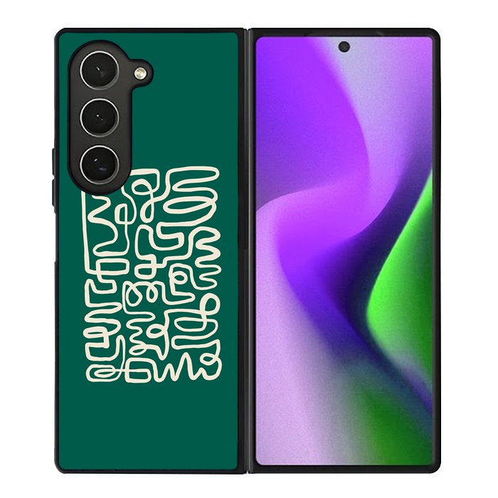 Matisse Green Art FZ2382 Samsung Galaxy Z Fold 6 2024 5G Case