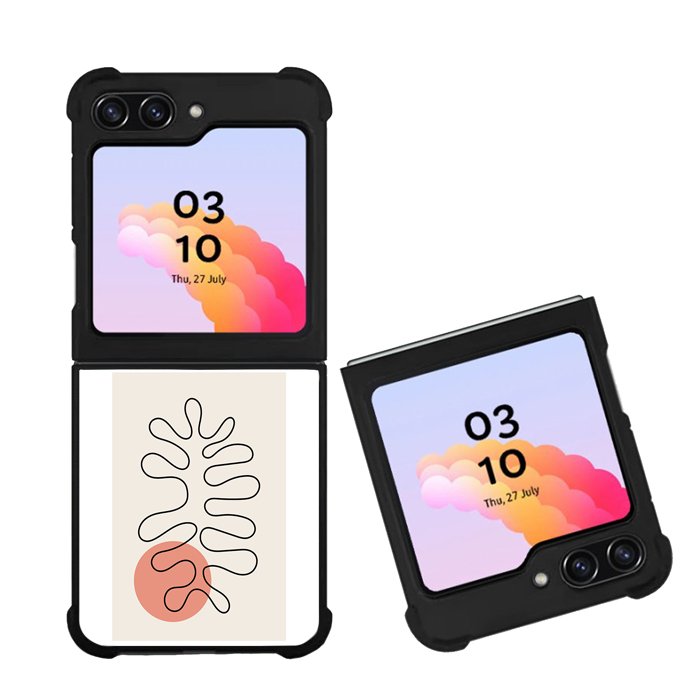 Abstract floral FZ2400 Samsung Galaxy Z Flip 5 2023 5G Case