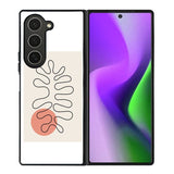 Abstract floral FZ2400 Samsung Galaxy Z Fold 6 2024 5G Case