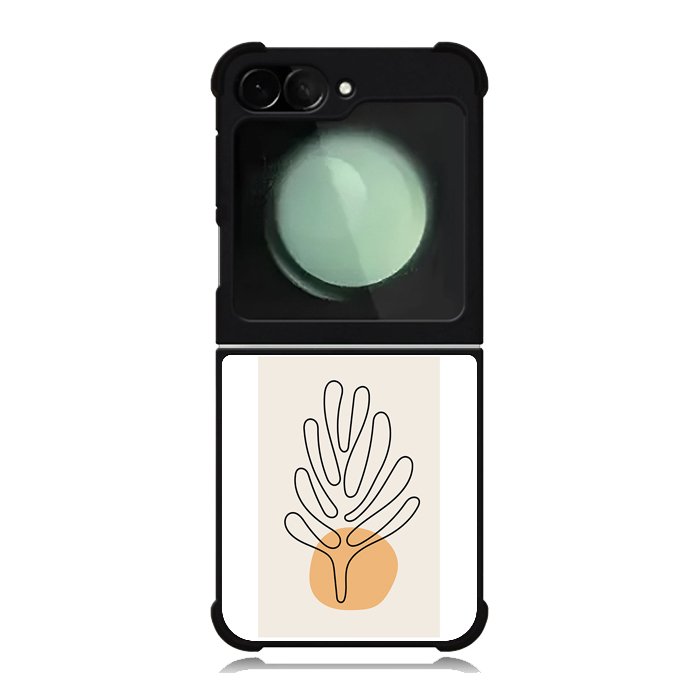 Abstract floral FZ2403 Samsung Galaxy Z Flip 6 2024 5G Case