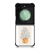 Abstract floral FZ2403 Samsung Galaxy Z Flip 6 2024 5G Case